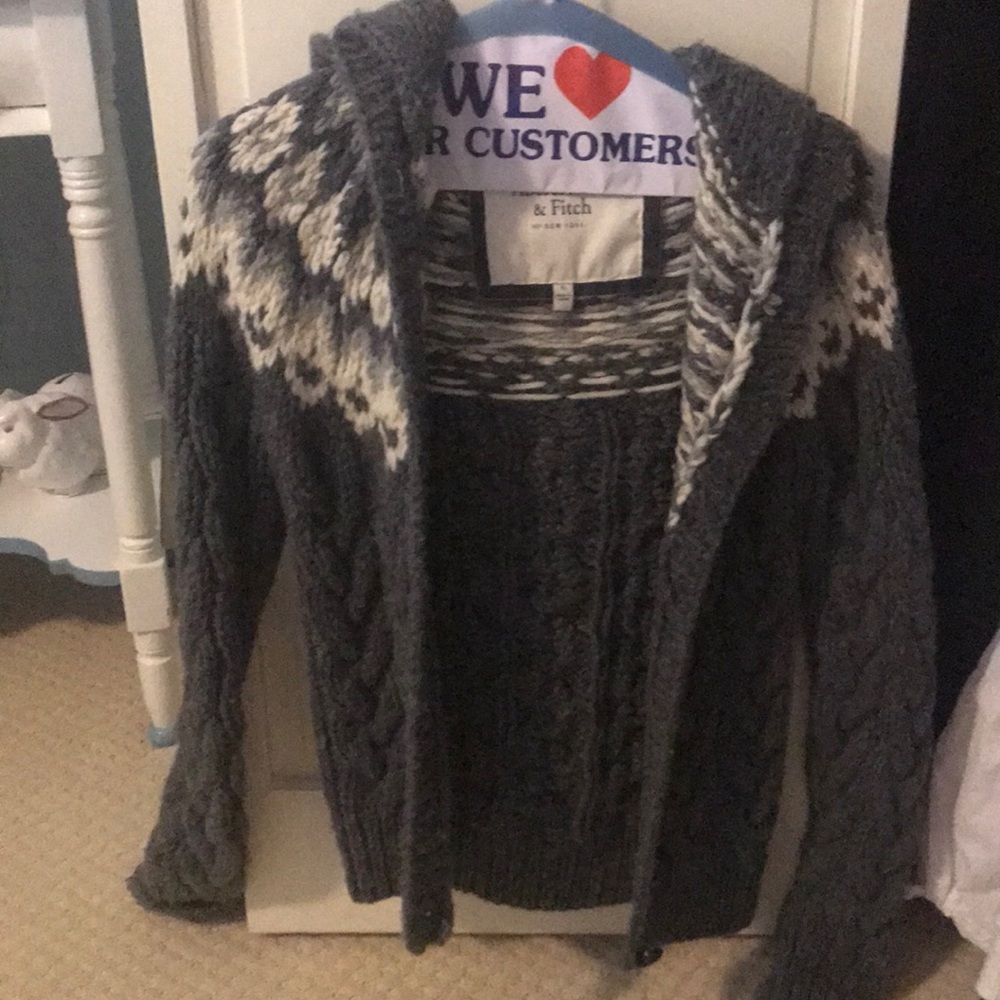 Super warm wool and cashmere Abercrombie sweater